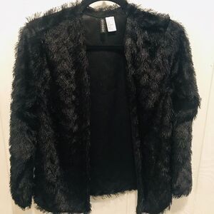 NWOT H&M fuzzy cardigan/blazer